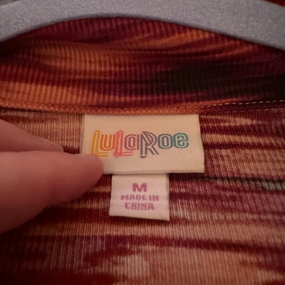 Lularoe Stacie Button Up Dress M - Picture 4 of 4